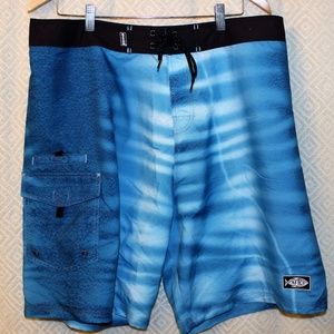 Aftco Bluewater Boardshorts "Wahoo"